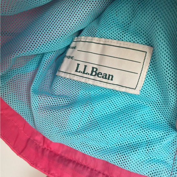 L.L. Bean 3T pink hooded rain jack and rain pants "Discovery" set - Picture 10 of 11